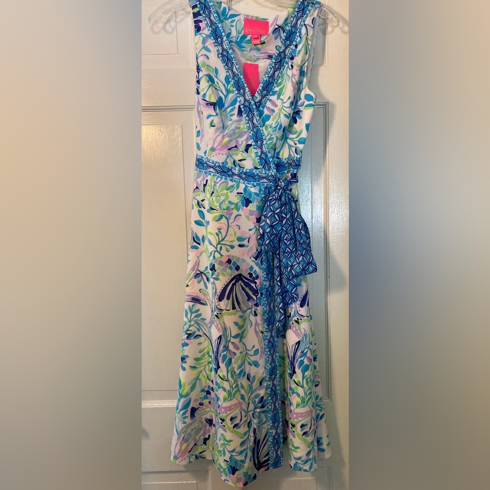 Lilly Pulitzer Shaylee Wrap Dress size 4